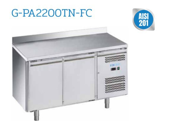 Banco refrigerato pasticceria Forcold due porte mod. G-PA2200TN-FC